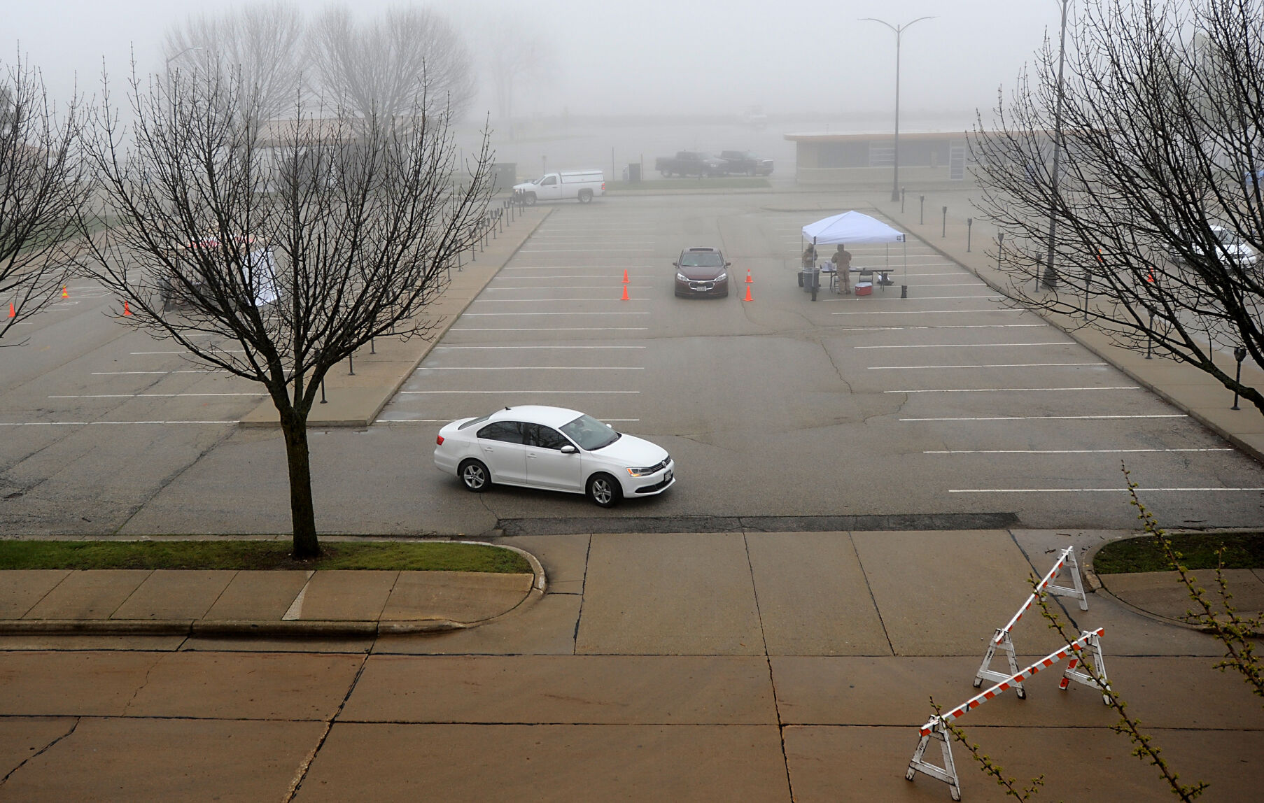 Foggy testing site